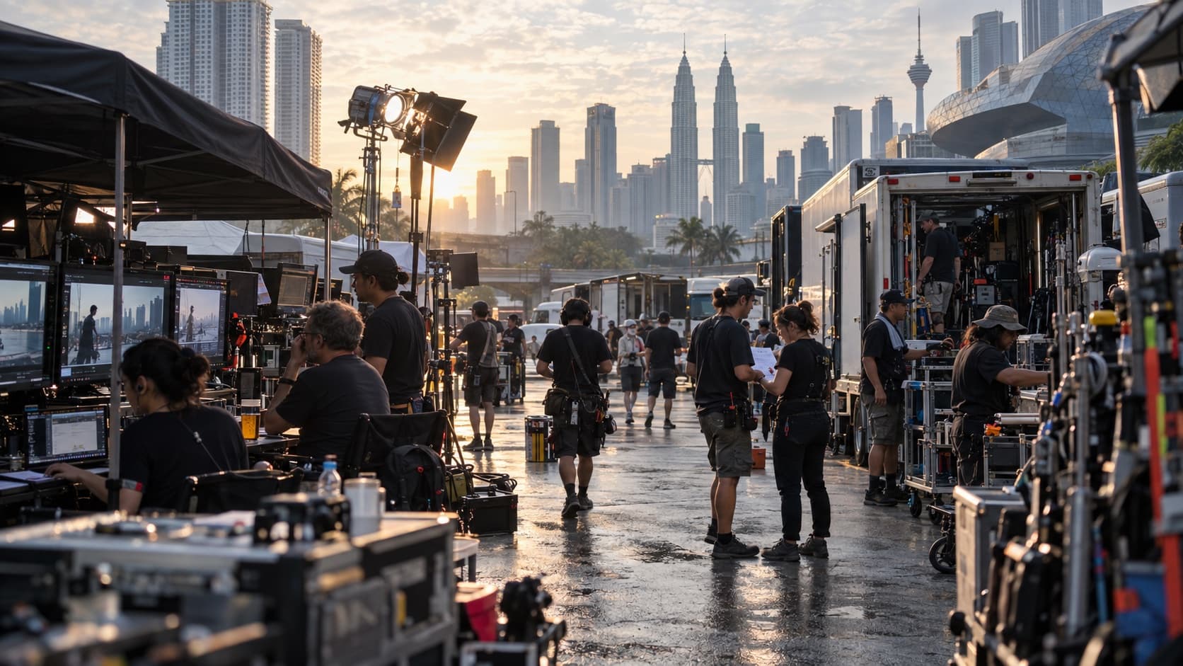 International film production base operating in Kuala Lumpur
